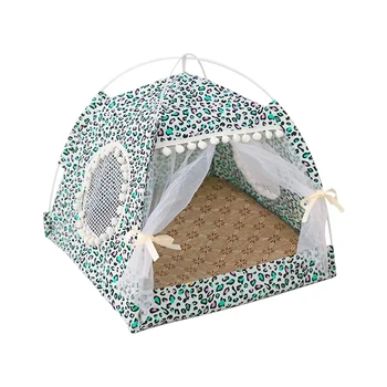 

Cat Bed Dog House for all seasons Pet Tent Kitten Bed Cat Hut for Dog and Cat Pet Cot Canopy