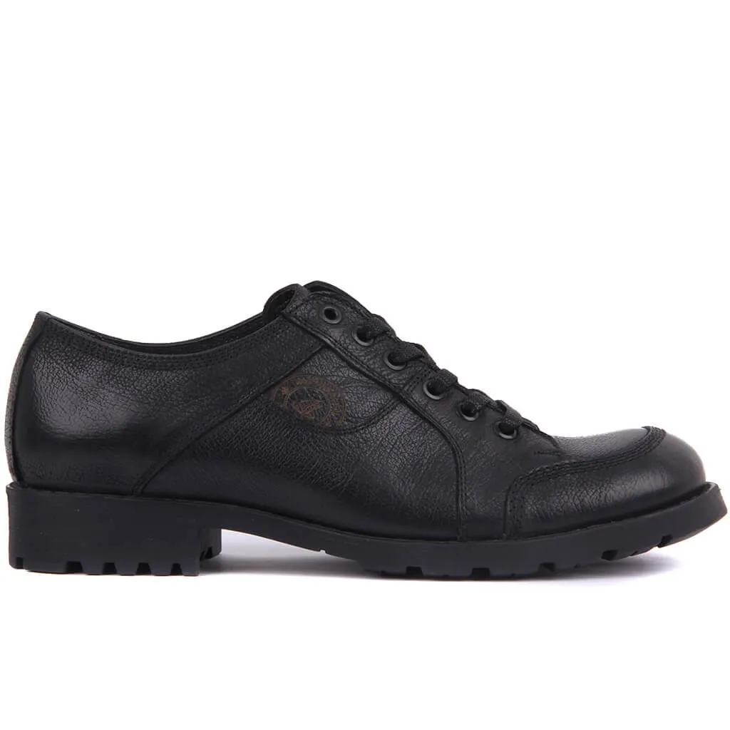 

Sail Lakers-Smoked Leather Man Casual Shoes