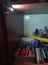 KAK-bisagra Universal para cocina, dormitorio, sala de estar, armario, armario, 0,25 W, Sensor LED interior, accesorios para muebles