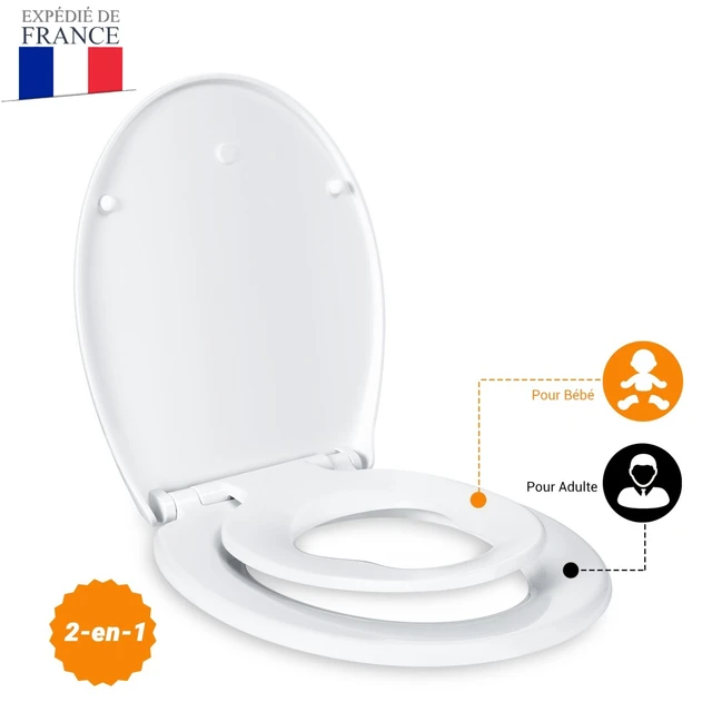 Abattant de toilettes pour enfants, accessoire de toilettes