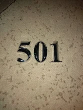 Cartel de número de puerta, autoadhesivo, 3D, 5cm/7cm, para apartamento, Hotel, oficina, dirección, calle, pegatinas, señal de placa