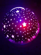 Lamp Children Star Projector Led-Night-Light Rotating-Starry Bedroom Nursery Moon