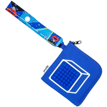 

Wallet funny square wy-u18-6 Blue