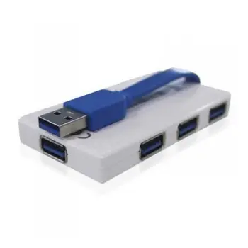 

4-Port USB Hub approx! APPHT5W USB 3.0 White