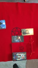 Tablecloth Card-Pad Divination Altar Tarots Astrology Velvet Pentacles Vintage with Bag