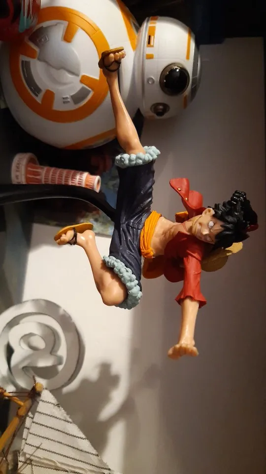 🔥 14CM One Piece Luffy Action Figure photo review