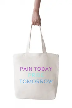 

Angemiel Bag Large Suffering Today Tomorrow Proud Shopping Beach Tote Bag