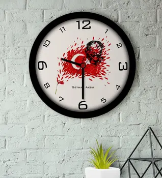 

Personalized Ataturk Themed Wood Wall Saati-3