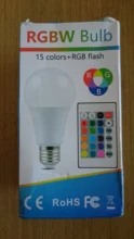 Changing-Bulb Led-Lamp Light Dimmable Smart-Control-Lamp E27 Colorful Home 10W 5W RGBW