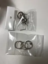 8 unids/set de Anillos geométricos huecas redondas bohemias para mujer, anillo abierto cruzado, anillo de dedo nudillo, joyería