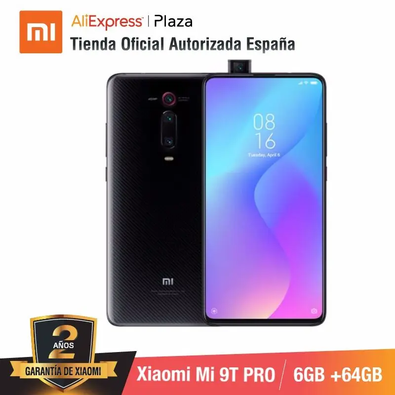  Global Version for Spain] Xiaomi Mi 9T PRO (Memoria interna de 64GB RAM de 6GB Triple cámara de 48 