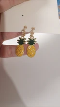 Pendientes de Clip con diseño de flor de estilo coreano para niñas, aretes sin Piercing, para fiesta, sin agujero