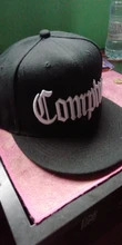 COMPTON-gorra de béisbol con bordado, sombrero de béisbol con bordado, Snapback, Hip Hop, deportiva, ajustable, Unisex, 2020