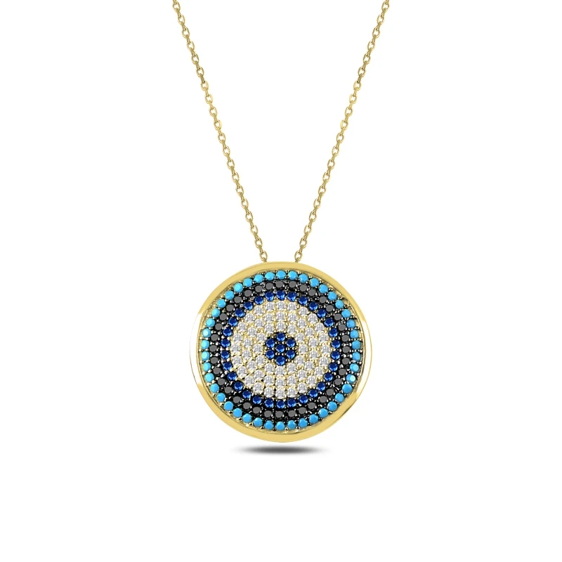 

Armagano Zircon Cubic Zirconia Society Eyes Necklace