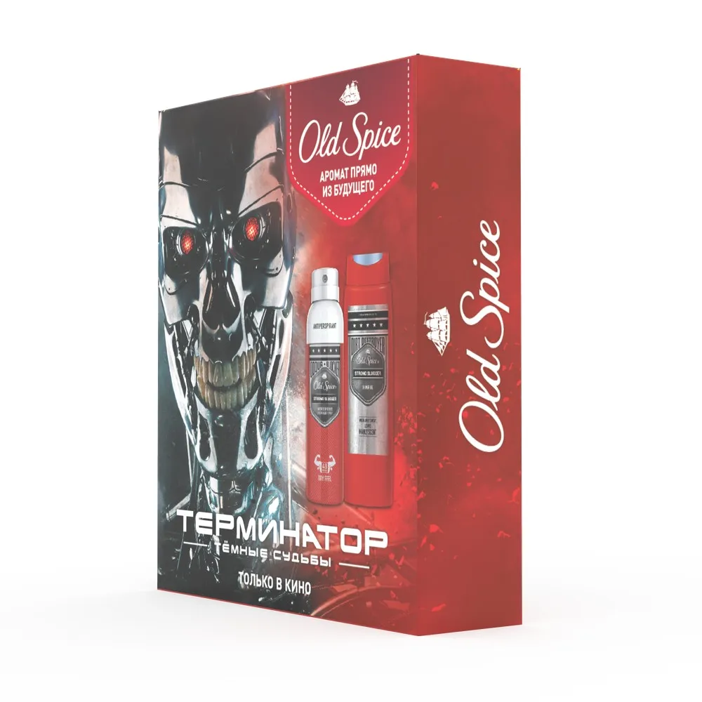 ПН OLD SPICE Аэроз дезод А/П OdBlock StrngSlug 150мл+Гель_Д/Душа+Шмп 2в1 Dirt Destroyer Sport 250мл
