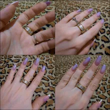 Sifisrri 8mm Acero inoxidable religioso Jesús Cruz anillo ruso Dios nos banda Anillos para los hombres las mujeres joyería cristiana Anillos