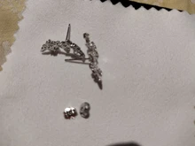 XIYANIKE-pendientes de circón con lazo para mujer, de Plata de Ley 925, moda coreana, gran oferta, VES6613