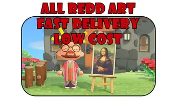 

Animal Crossing: New Horizons | ALL REDD ART FOR YOUR MUSEUM | VERY CHEAP AND FAST DELIVERY