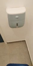 Soporte de papel higiénico impermeable, porta toallas de papel de plástico montado en la pared, Caja de almacenaje para estante, portarrollos de baño portátiles