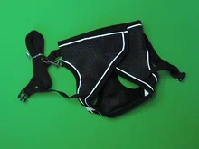 Reflectante cachorro gato arnés chaleco caminar perro ajustable Collar de gatito de malla de poliéster arnés para pequeño mediano perros