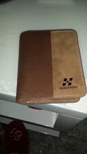 Cartera corta de cuero recubierto para hombre, billetera Retro triple Vertical, billetera coreana para jóvenes, varias tarjetas, 2020