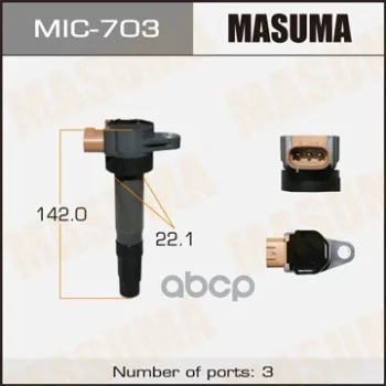 Катушка Зажигания Masuma Mic703 Masuma арт. MIC703