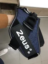 Sticker Harness Patch Label Name-Tag Custom K9 Personalized Pet-Dog 2pcs