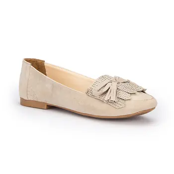 

FLO 71.309705.Z Beige Women Loafer Shoes Polaris