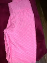 Mallas deportivas Push Up de poliéster para mujer, Leggings transpirables a la altura del tobillo, estándar