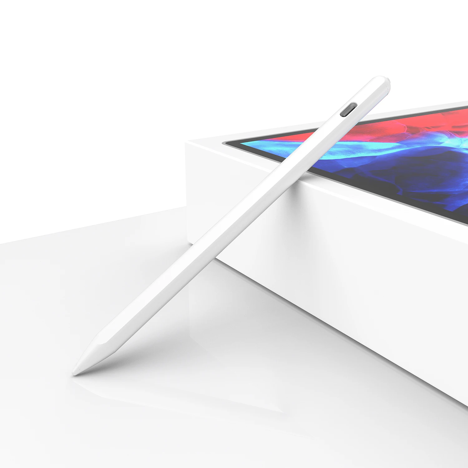 Стилус карандаш для ipad с зарядкой USB Type c чувствительностью и наклоном отклонение ладони iPad 2018 2021 материал