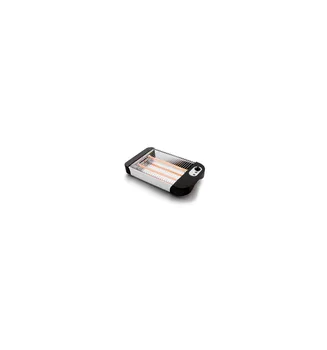 

Flat lacquer toaster power 600W with tray pick-up 36X21X6,5 CM