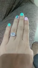Anillo ZHOUYANG para mujer gran oferta regalo de Zirconia cúbica joyería de moda R842