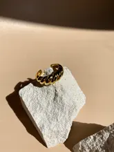 Anillos de apertura de tamaño variable para mujer, de Plata de Ley 925, joyas de colores dorados, sortijas grandes ajustables con apertura antigua