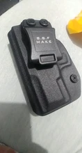 Funda de pistola IWB Kydex ajuste personalizado: Taurus G2C 9mm y Millennium PT111 G2/PT140, funda de transporte oculta para Cintura interior