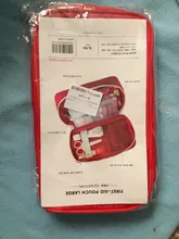 Botiquín de primeros auxilios portátil vacío, grande, para el hogar, acampada al aire libre, viaje, tratamiento de emergencia, bolsa médica, nuevo estilo