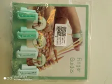 4-Yarn Guide-Thimble Sewing-Accessories Knitting-Tool Finger-Splitter Wool Plastic 4pcs