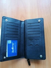 Bolso de mano para Hombre, Billetera larga, tarjetero, de cuero