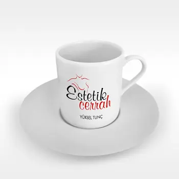 

Personalized Professional Cosmetic Surgeon Turkish coffee Cup