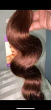 Mechones de pelo ondulado brasileño, cabello humano 100% tejido, Color Natural, n. ° 4, extensión de cabello marrón Remy, tejido de Color de 1/3/4 Uds.