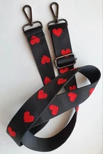 Bag Strap Hanger Handbag-Accessories Ornament Decorative Obag-Handle Colored-Belt Rainbow