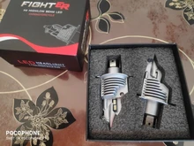 Eurs luchador Foco H4 bombillas Led coche/Faro motocicleta 72W 12V 24V 6000K Super Led H4 bombillas de faro delantero de coche lampada Led H4 8000LM