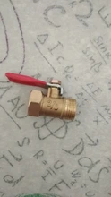 Thread Pipe-Fitting Ball-Valve Copper Adapter Connector-Joint Brass Mini Female/male