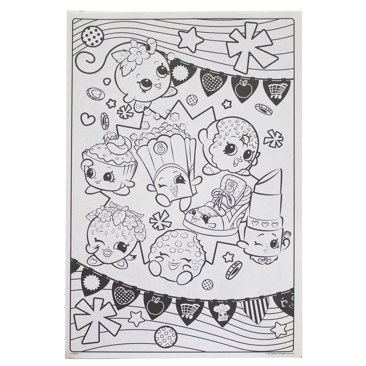 Shopkins Coloring Pages Roxy Ring To Buy