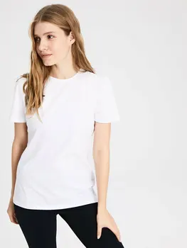 

Solid Cotton Short Sleeve Undershirt