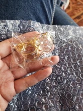 Atrapasueños solar geométrico, chapado en oro