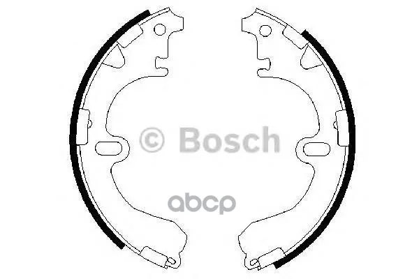 Колодки Тормозные Барабанные Bosch арт. 0986487422