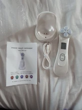 aparato radiofrecuencia facial rejuvenecimiento Rejuvenecedor galvanica facial masajeador RF por EMS depurador de piel  adelgazante corporal maquina facial radio frequencia belleza puntos negros lifting mesoterapia