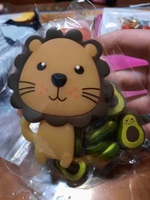Baby Silicone Beads Diy-Chain Bpa-Free Cartoon Cute Animal Woel-Well-1pcs Stitch-Toy