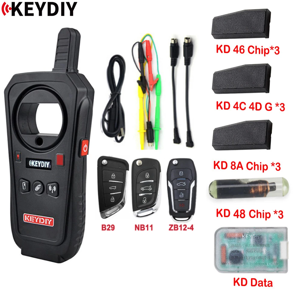 KD-X2 KEYDIY Remote Maker Unlocker  KDX2 Generater Chip Reader/Identify/Frequency 96 bit 48 transponder Generator Cloning car battery reader