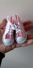 Zapatos de muñeca Unisex, zapatillas de lona de 2019 cm, estilo nuevo, para muñeca BJD 7,5, Mini zapatos de moda para DIY para muñecas rusas, 1/3